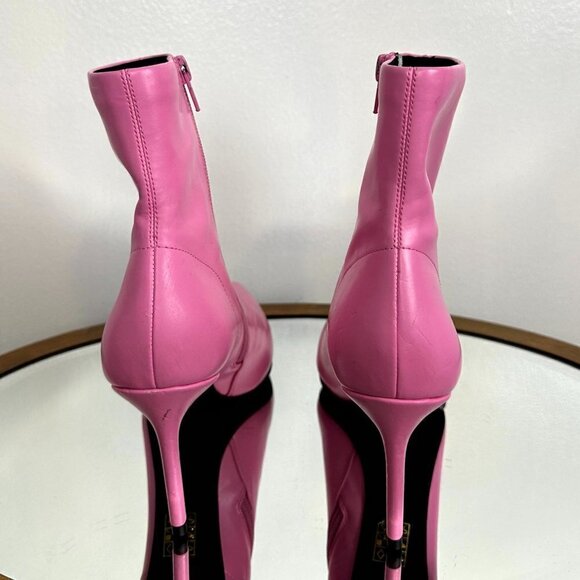 Jeffrey Campbell Bubblegum Pink Stiletto Boots - Picture 5 of 8
